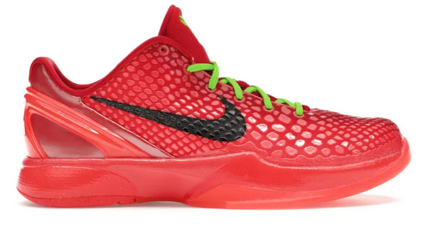 Nike Kobe 6 Protro Reverse Grinch SZ 8.5