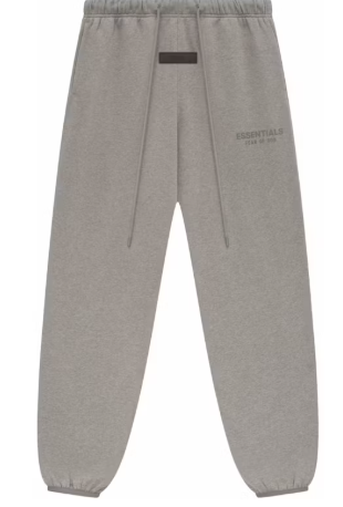Fear of God Essentials Core Collection Sweatpants (SS24) Heather Grey SZ XXL