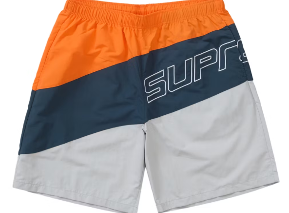 Supreme Curve Nylon Short Grey SZ XL