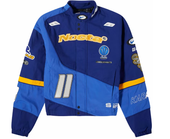 Nike x NOCTA L'Art Racing Jacket Deep Royal Blue/Racer Blue/Phantom SZ XS