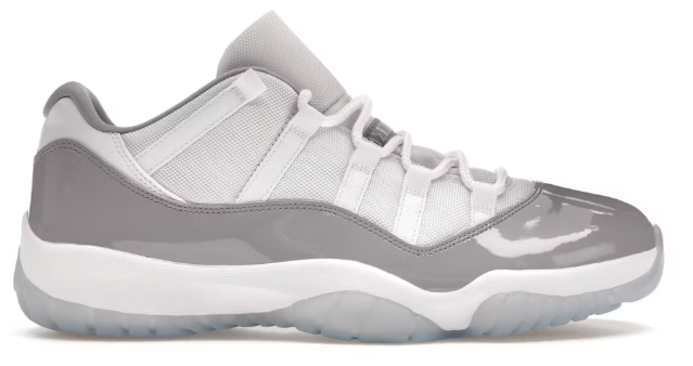 Jordan 11 Retro Low Cement Grey SZ 11 USED