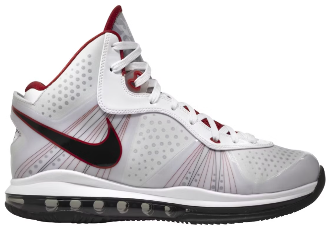 Nike LeBron 8 Home SZ 11 YELLOWING