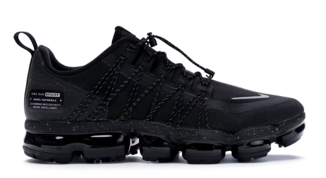 Nike VaporMax Run Utility Black SZ 10.5 USED