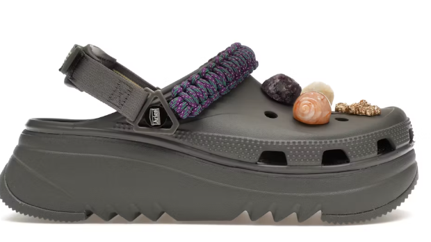 Crocs Classic Hiker Xscape Clog Aries Slate Grey SZ 10