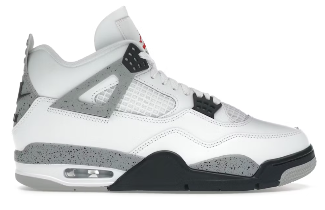 Jordan 4 Retro White Cement (2025) SZ 8