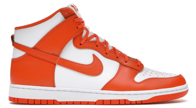 Nike Dunk High Syracuse (2021) SZ 7 USED