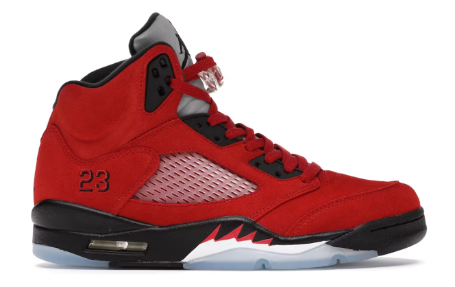 Jordan 5 Retro Raging Bull Red (2021) SZ 12.5 USED