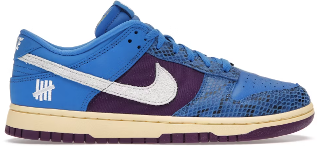 Nike Dunk Low Undefeated 5 On It Dunk vs. AF1 SZ 6