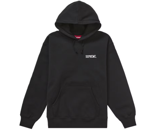 Supreme Anarchy Hooded Sweatshirt Black SZ M