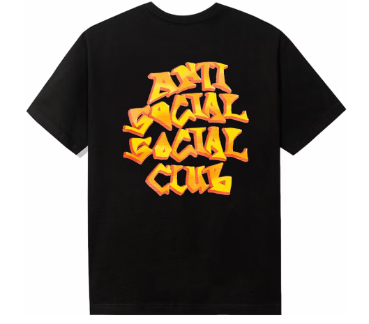 Anti Social Social Club Low Brow Tee Black SZ S