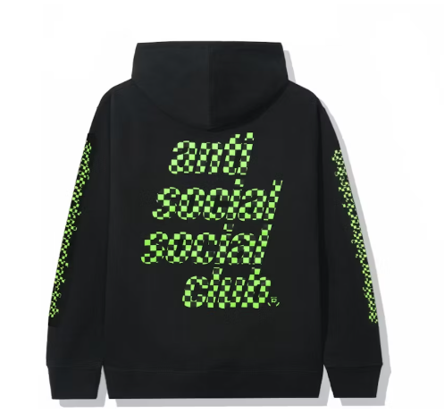 Anti Social Social Club Food Court Hoodie Black SZ L