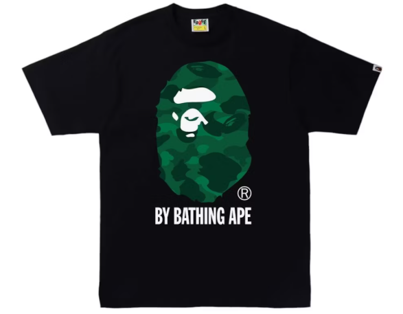 BAPE Color Camo By Bathing Ape Tee (FW24) Black/Green SZ M