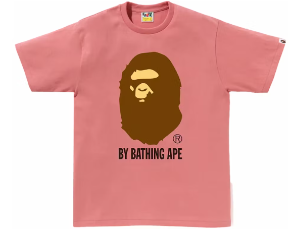 BAPE By Bathing Ape Tee (SS24) Pink SZ L