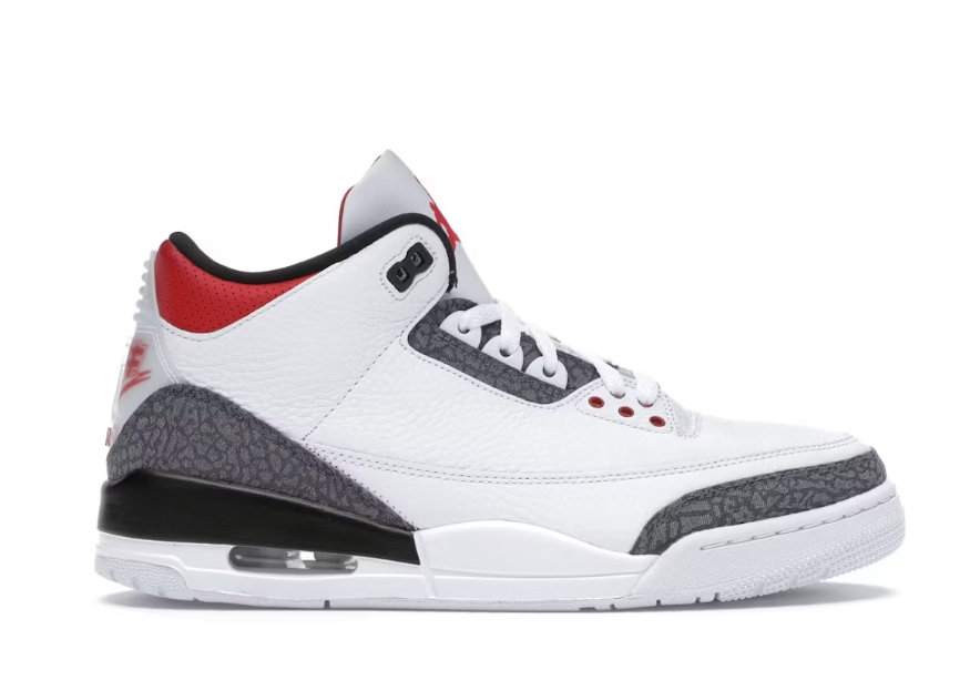 Jordan 3 Retro SE-T CO.JP Fire Red Denim Sz 11