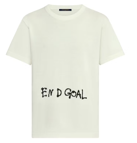 Louis Vuitton End Goal LV Crewneck White SZ XXL