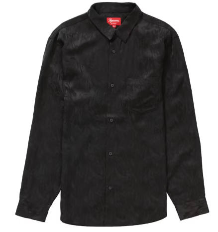 Supreme Iridescent Shirt Black SZ XL