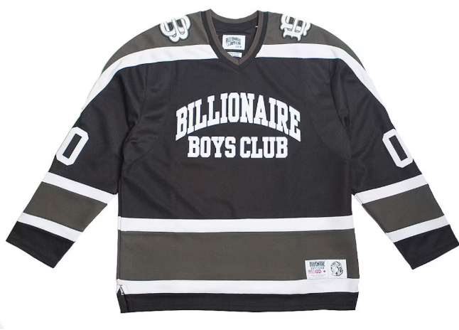 Billionaire Boys Club Don't Give A Puck Long Sleeve Knit Black SZ XXL