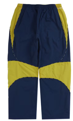 Supreme Logo Piping Track Pant Navy SZ XL