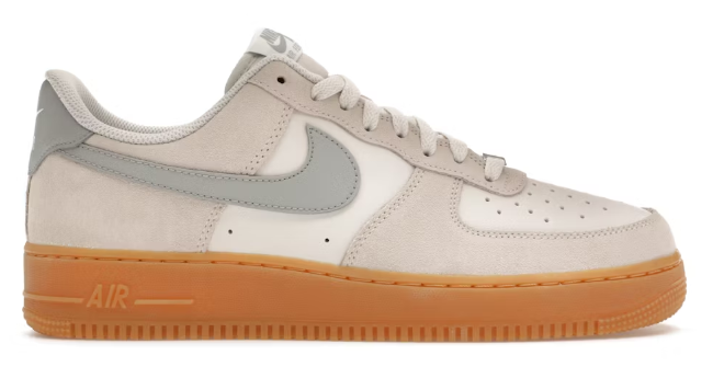 Nike Air Force 1 Low '07 LV8 Phantom Light Smoke Gum SZ 13 MISSING LID