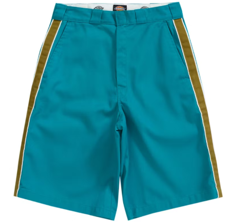 Supreme Dickies Stripe 13” Loose Fit Work Short Teal SZ 32