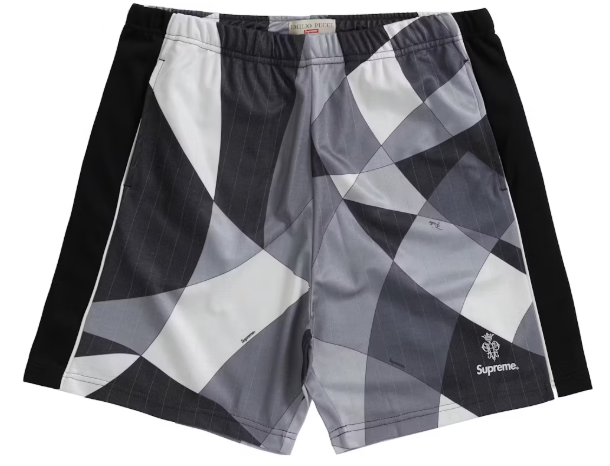 Supreme Emilio Pucci Soccer Short Black SZ S