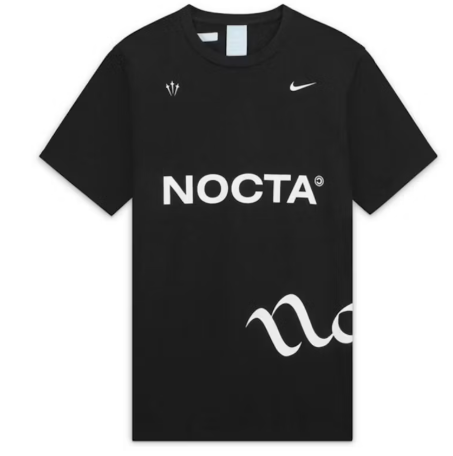 Nike x NOCTA Basketball T-shirt Black SZ L DEFECT STAIN