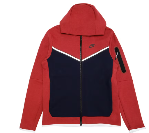 Nike Sportswear Tech Fleece Full-Zip Hoodie Cedar/Obsidian/Black SZ L