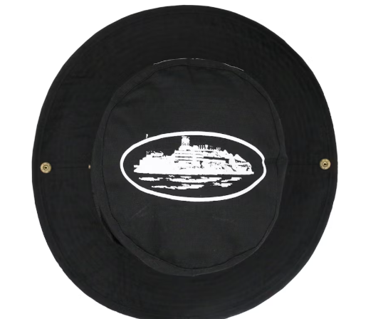 Corteiz OG Guerillaz Bucket Hat Black