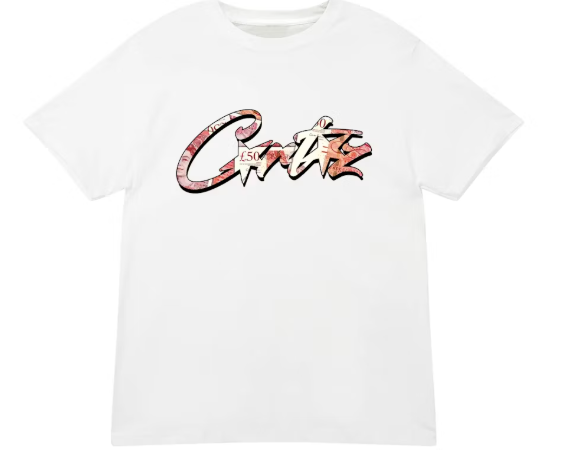 Corteiz Money On My Mind Tee White SZ S