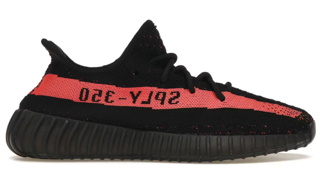 adidas Yeezy Boost 350 V2 Core Black Red SZ 10