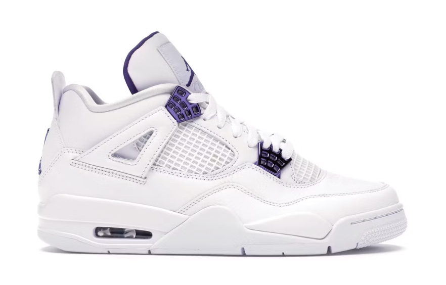 Jordan 4 Retro Metallic Purple Sz 9