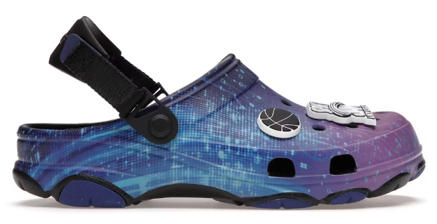 Crocs Classic All-Terrain Clog Space Jam Black Purple sz 6