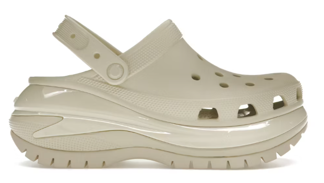 Crocs Mega Crush Clog Bone SZ 8