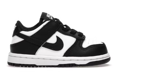 Nike Dunk Low Retro White Black Panda (TD) SZ 6C MISSING LID