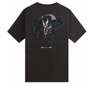 Kith x Marvel Venom Vintage Tee Black Sz XL