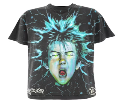 Hellstar Electric Kid T-Shirt Black Sz XL