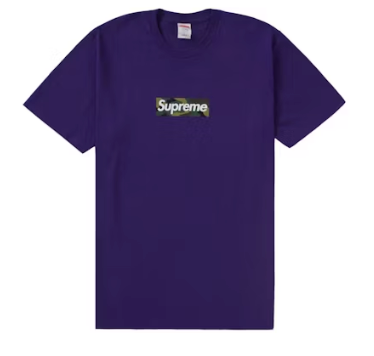 Supreme Box Logo Tee (FW23) Purple Sz XL