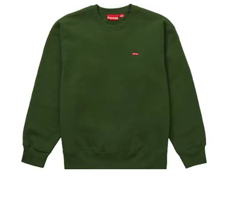 Supreme Small Box Crewneck (FW20) Green Sz XL