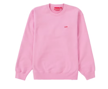 Supreme Small Box Crewneck (SS22) Bright Pink SZ XL