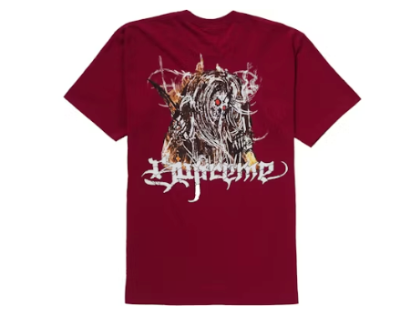 Supreme Satan Tee Cardinal Sz Medium