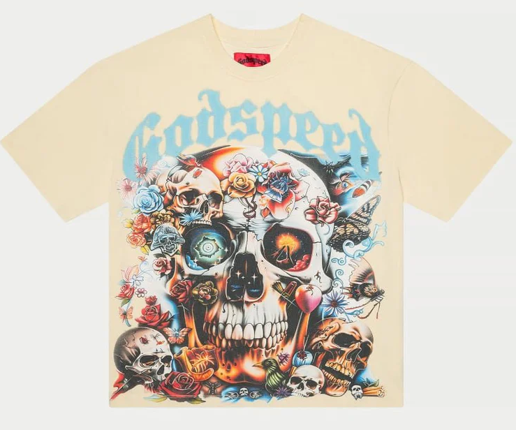 Godspeed Eternal Dream Tee Bone Sz Small
