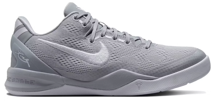 Nike Kobe 8 Wolf Grey (GS) SZ 3.5Y USED