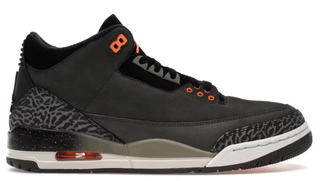 Jordan 3 Fear Pack (2023) SZ 10 MISSING LID