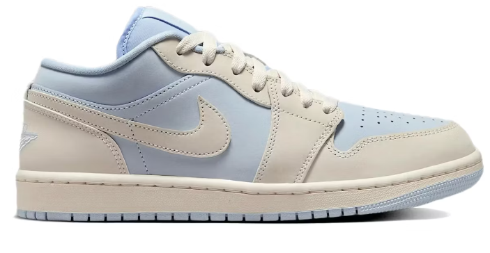 Jordan 1 Low SE Hydrogen Blue Sail (Women's) SZ 9.5W/8M MISSING LID