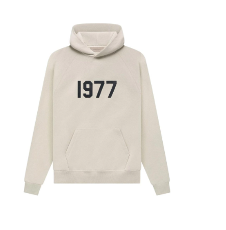 Fear of God Essentials 1977 Hoodie ‘Wheat’ SZ SMALL