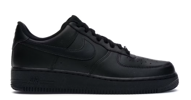 Nike Air Force 1 Low '07 Black SZ 8