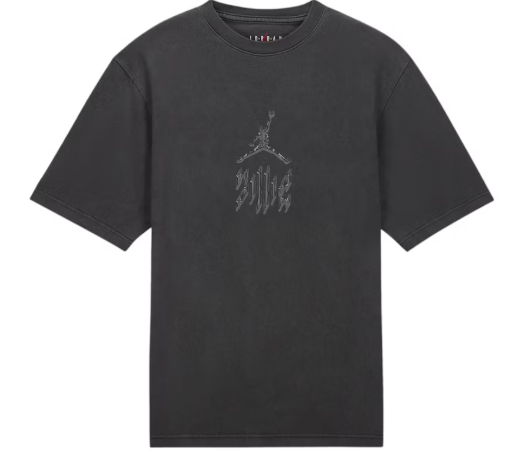 Jordan Billie Eilish T-shirt Grey WOMENS SZ XL