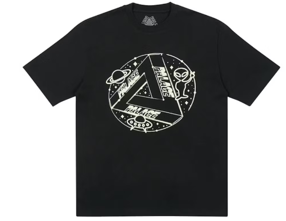 Palace Space Cadet T-shirt (SS22) Black SZ XL