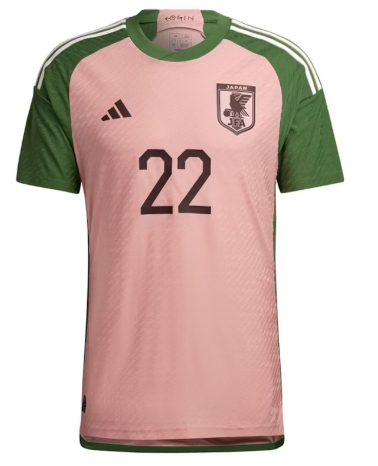 adidas x Nigo Japan National Soccer Team Special Collection Numbered Jersey Wonder Mauve SZ L DEFECT