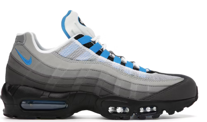 Nike Air Max 95 OG Crystal Blue SZ 13 MISSING BOX